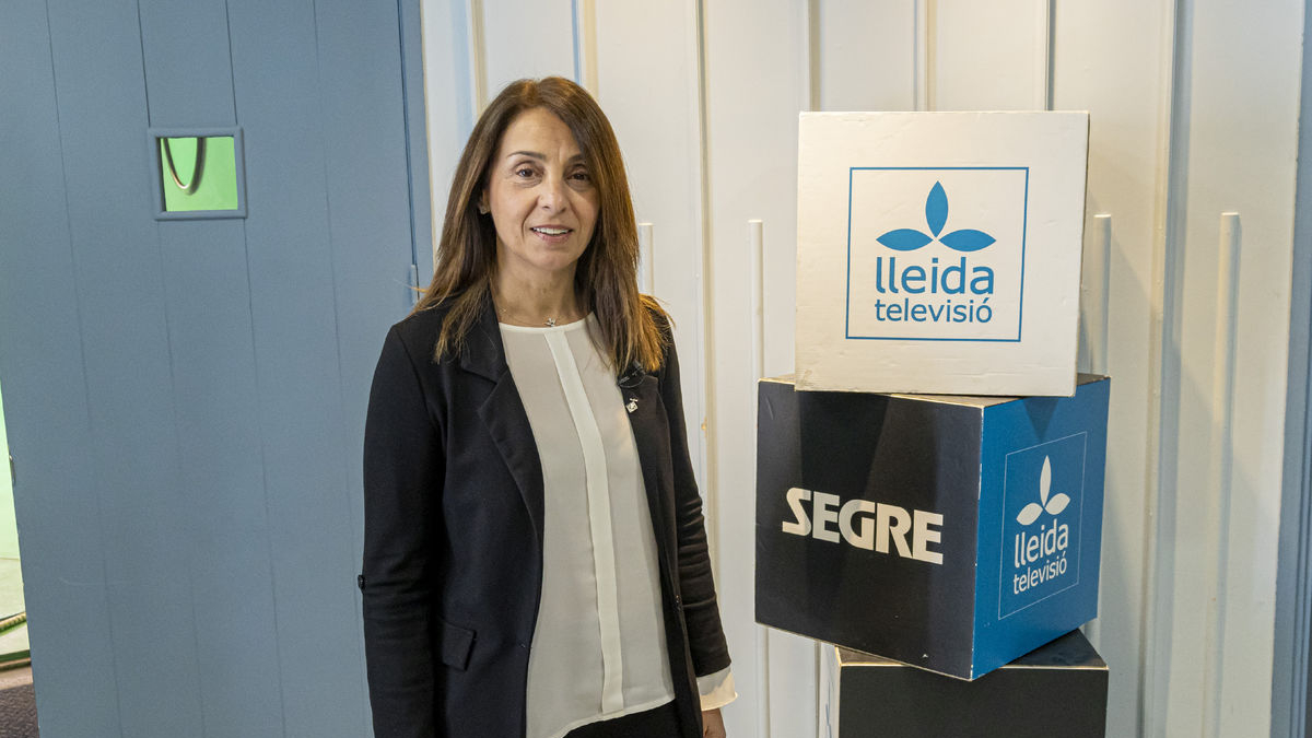 Meritxell Budó en las instalaciones del Grup SEGRE. - JORDI ECHEVARRIA