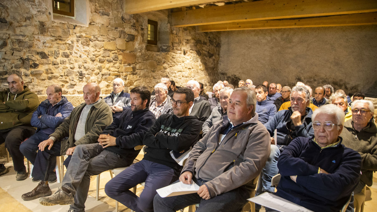 L’assemblea celebrada divendres a Anglesola. - LAIA PEDRÓS