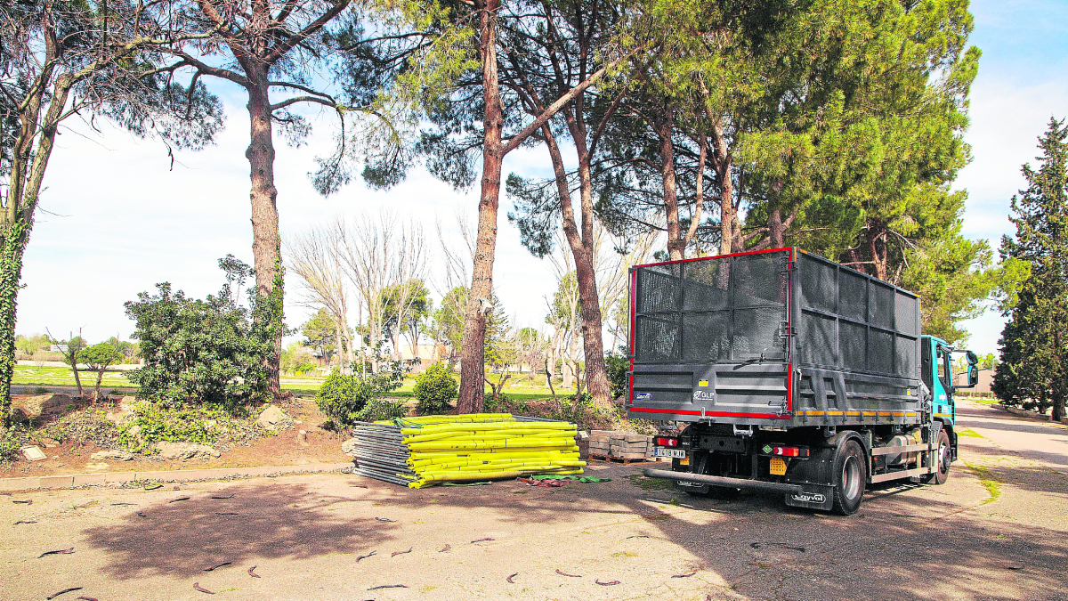 Més arbres per al parc de les Basses.