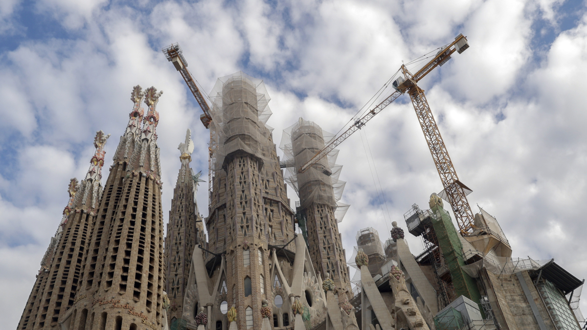 Imatge d'arxiu de la basílica de la Sagrada Familia de Barcelona. García