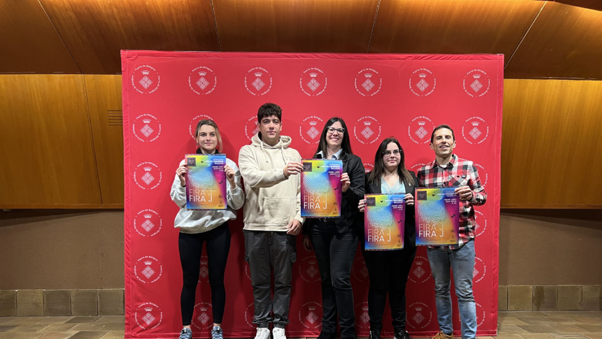 La presentació de la Fira J, ahir a Balaguer. - RÀDIO BALAGUER