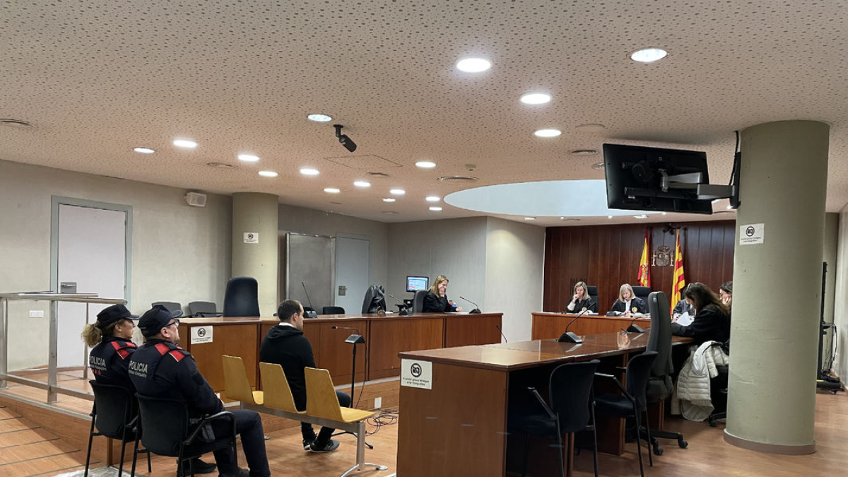 El judici es va celebrar ahir al matí a l’Audiència de Lleida. - A. GUERRERO