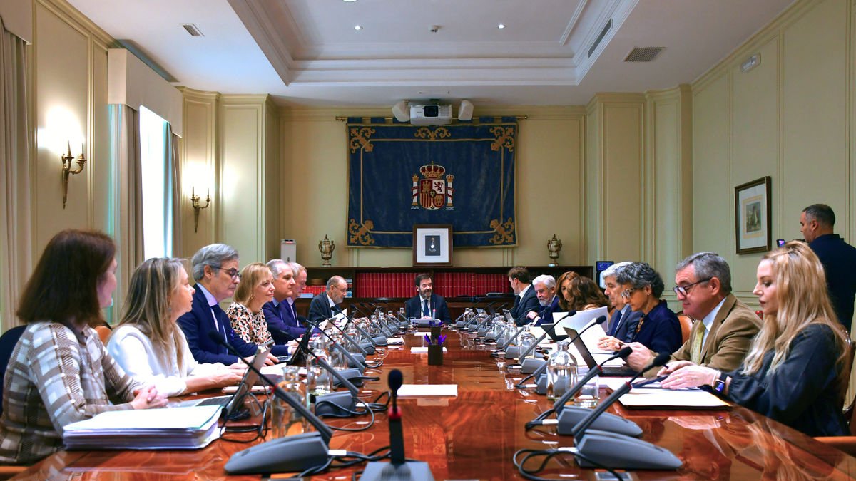 El Consell General del Poder Judicial es va reunir ahir per valorar l’amnistia. - CGPJ