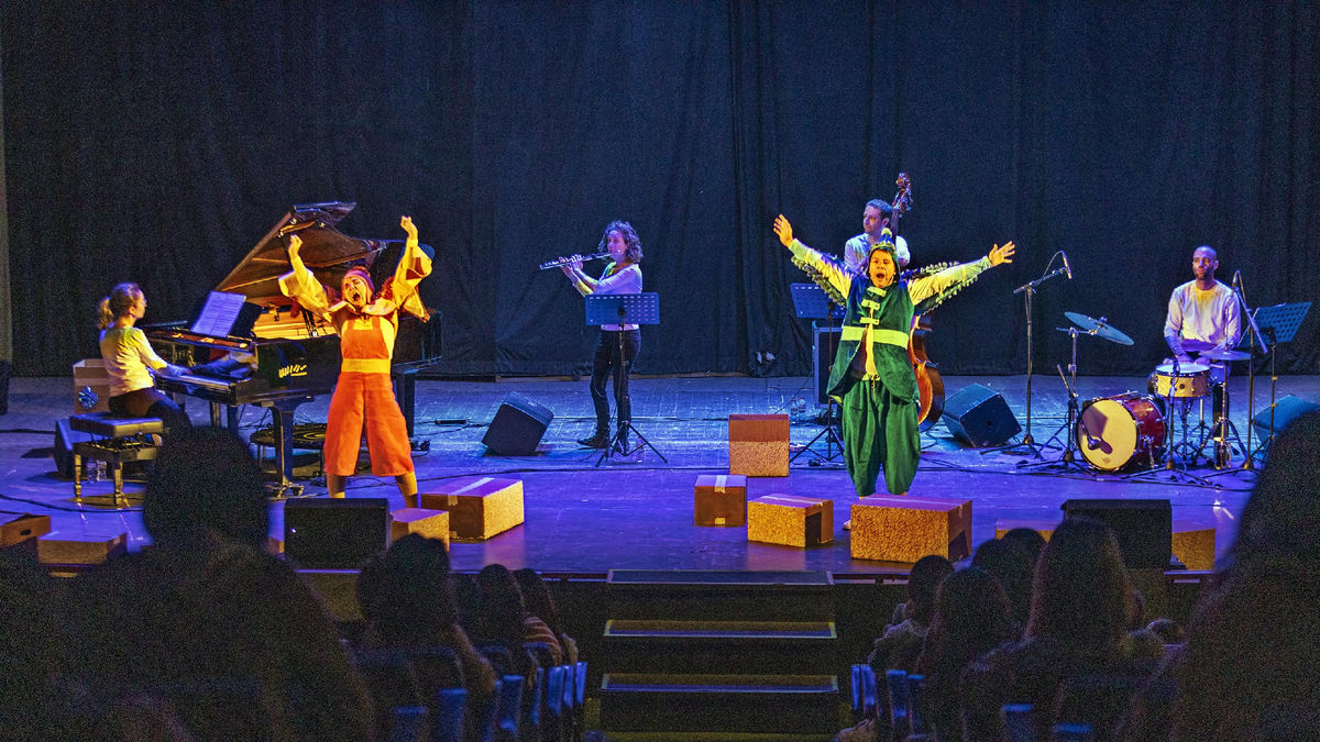 L’espectacle escènic musical de la companyia LleidArt Ensemble dirigit al públic infantil. - X.S.