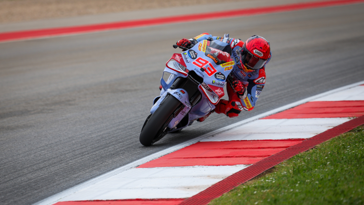 Marc Márquez, con su Ducati.