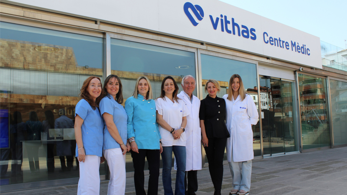 El equipo de profesionales de la Unidad de Medicina Estética y Cirugia Plástica de Vithas Lleida.