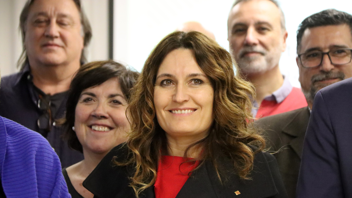 La vicepresidenta del Gobierno, Laura Vilagrà