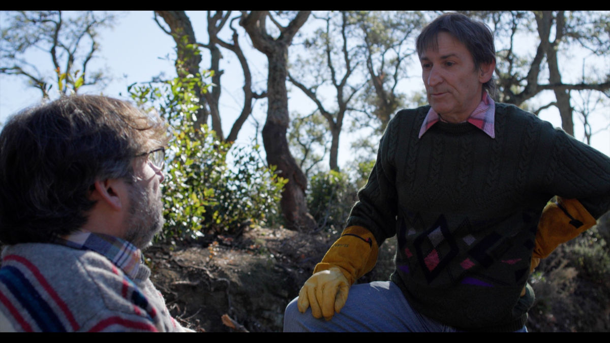 Jordi Évole (esq.) conversa amb Albert Pla durant el programa. - ATRESMEDIA