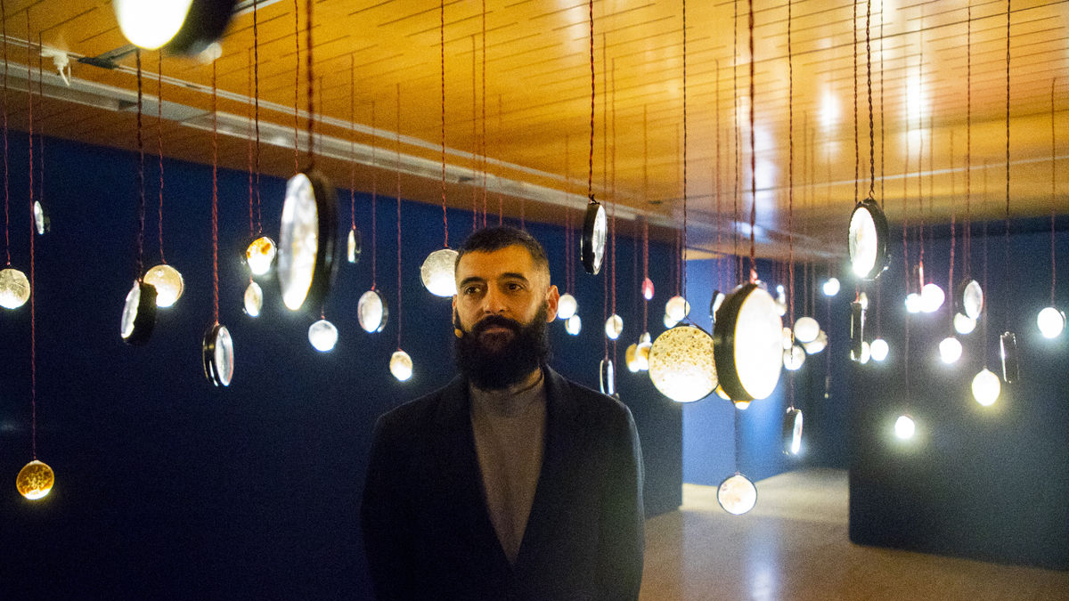 L’artista va inaugurar el febrer del 2023 a la Fundació Sorigué la seua primera mostra individual. - GERARD HOYAS