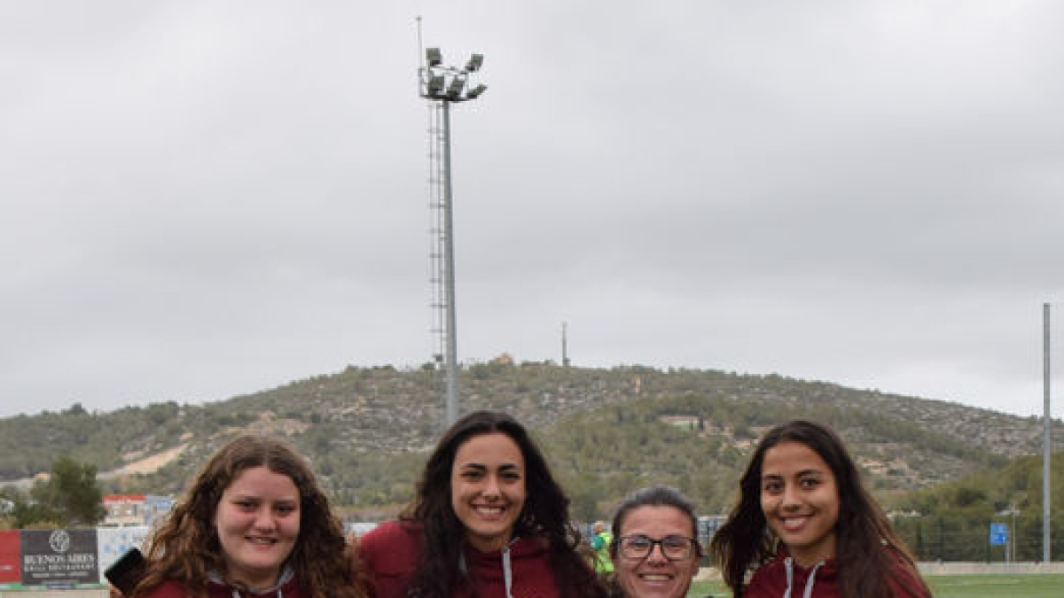 Sans, Piulats, Monreal y Farràs fueron campeonas estatales.