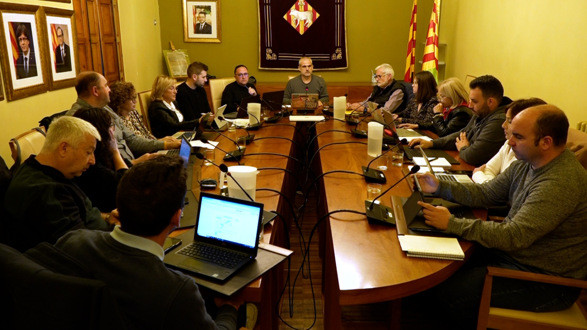 Pleno del Ayuntamiento de les Borges Blanques,