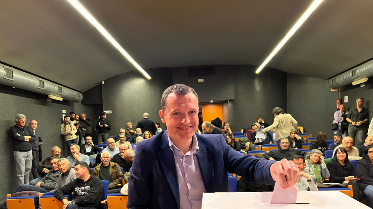 Òscar Ordeig va ser avalat com a cap de llista pel PSC. - PSC