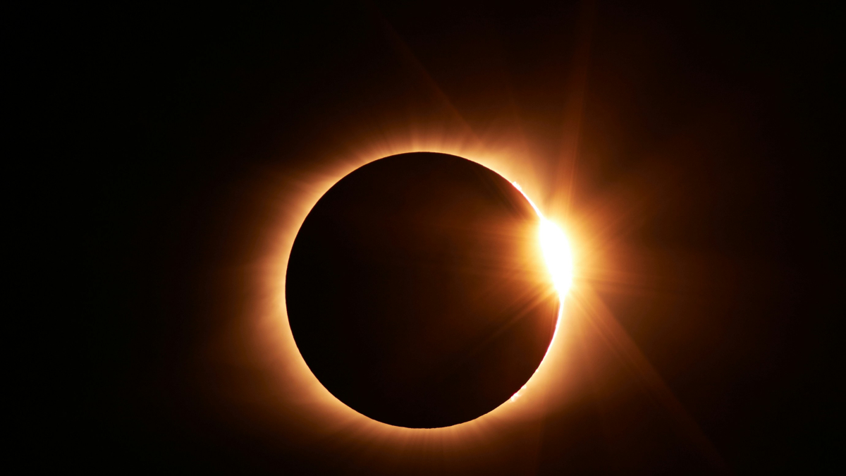 Imagen de archivo de un eclipse.