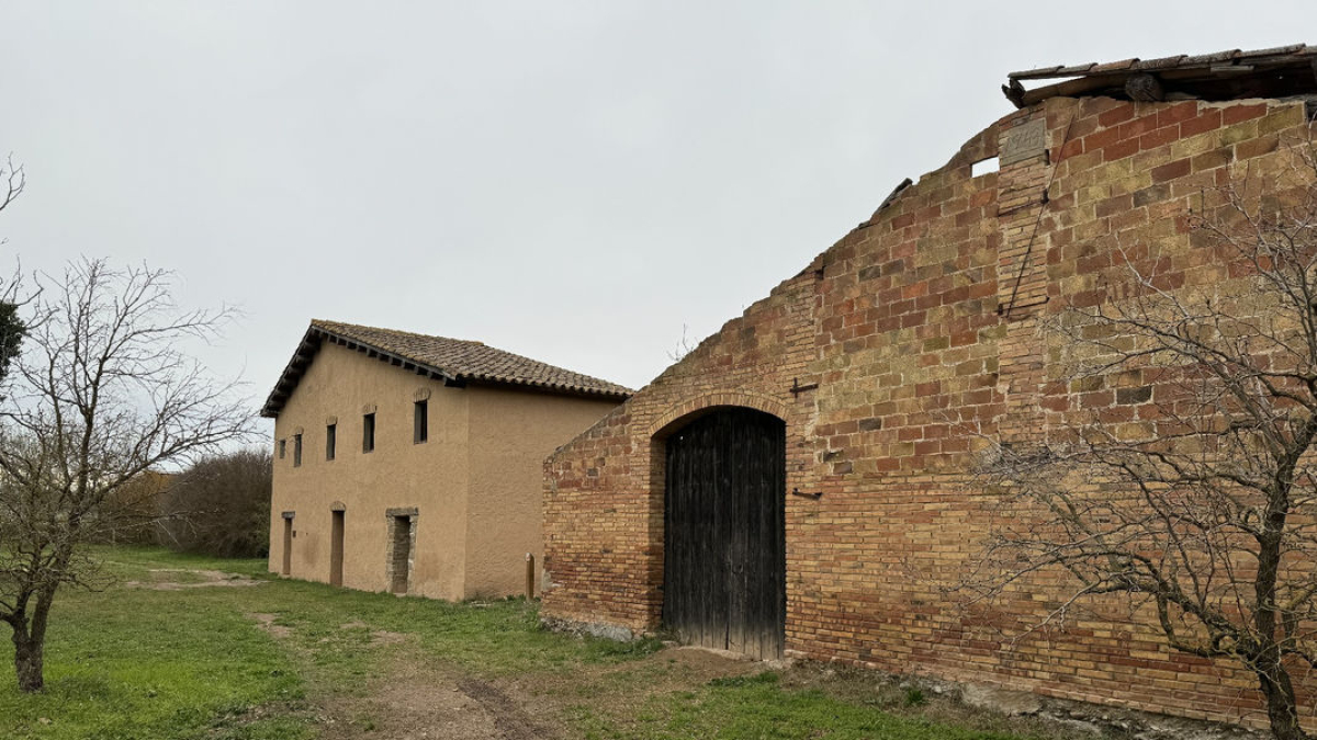 L’edifici en ruïnes que serà rehabilitat com a aula de formació. - R. B