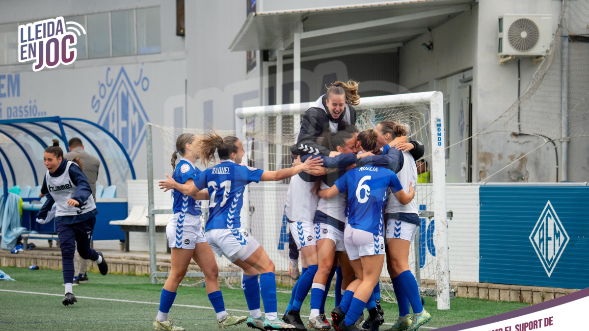 Una acción del partido entre el AEM y Alba Fundación