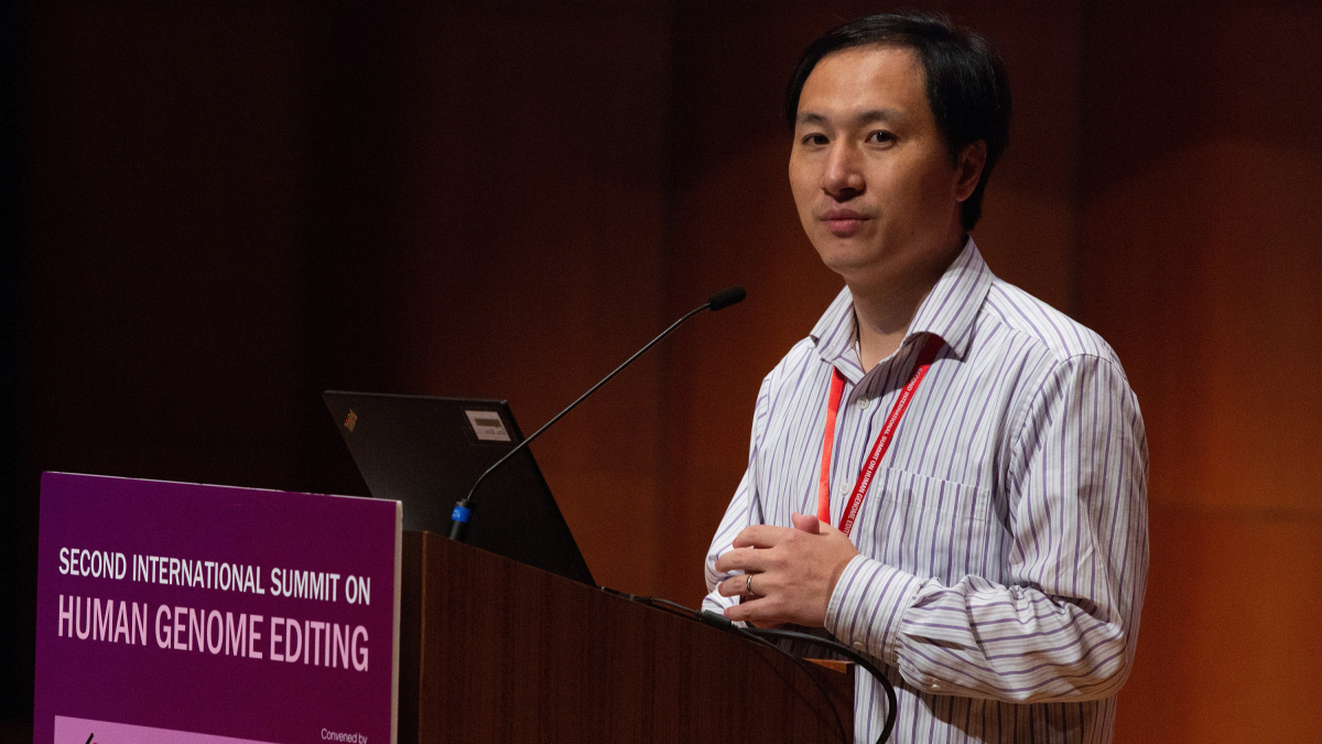 El científico chino He Jiankui en una imagen de archivo