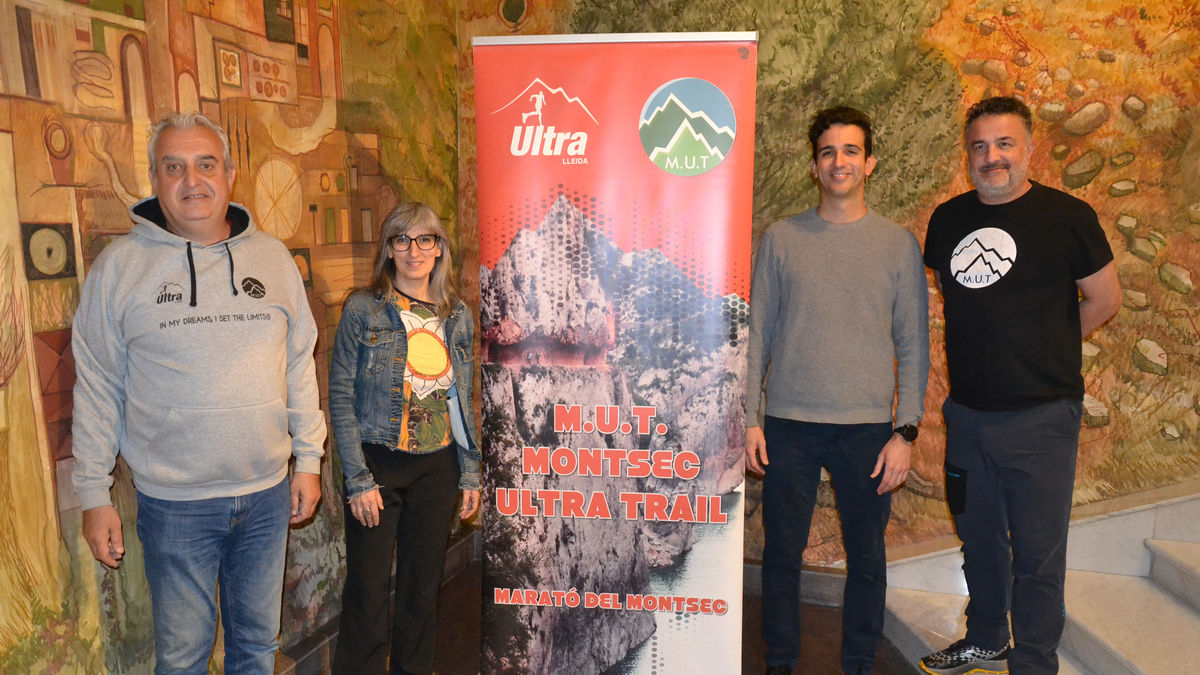 La desena edició de la Montsec Ultra Trail es va presentar ahir a la Diputació.