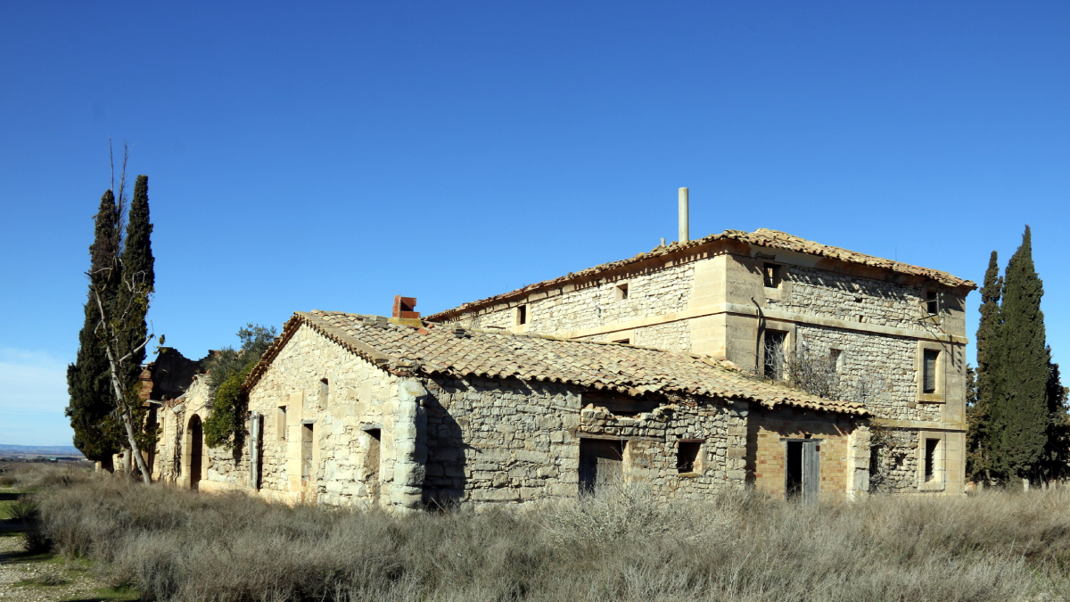 Plànol general de la casa de Vallmanya.