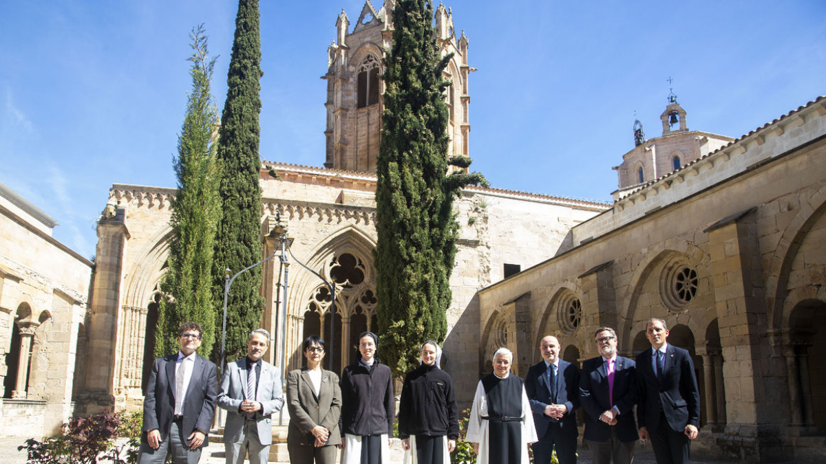 Los subdelegados del gobierno de Catalunya en Vallbona. - LAIA PEDRÓS