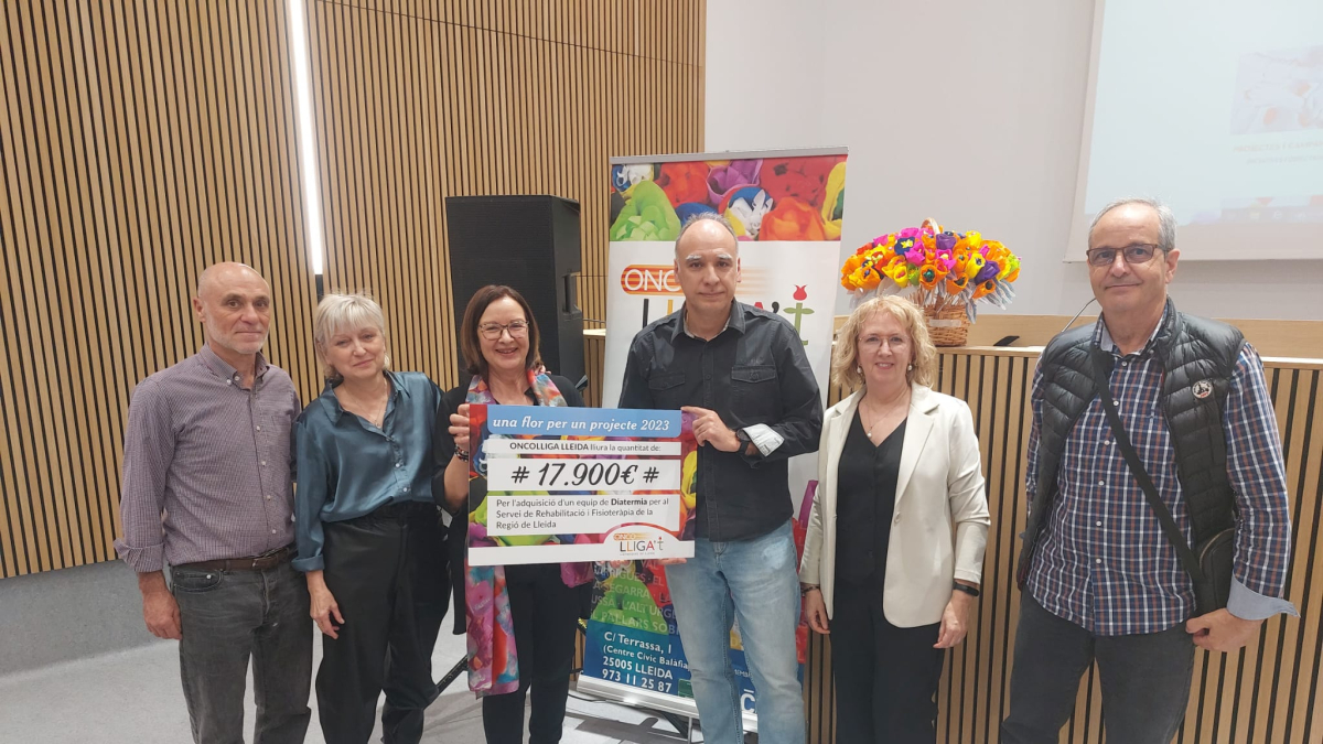 Nota peu de foto acte de presentació ONCOLLIGA dijous 4 d’abril 2024: