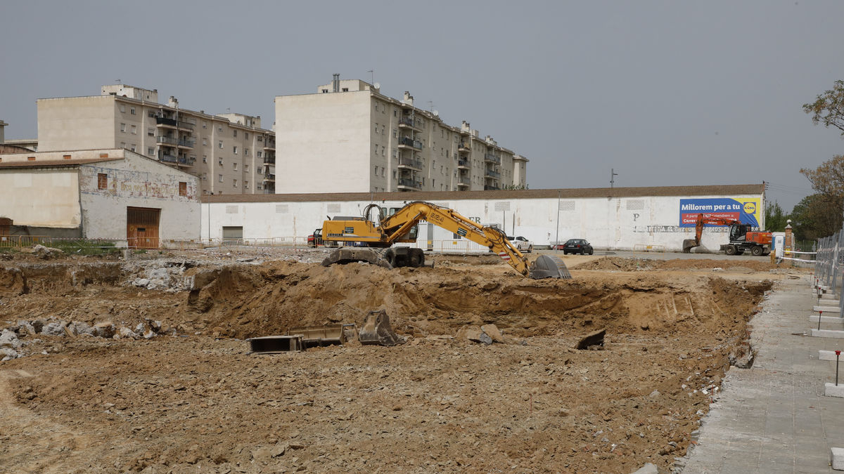 El nou Lidl tindrà 1.400 metres quadrats i comptarà amb 145 places de pàrquing i 60 per a bicicletes. - AMADO FORROLLA