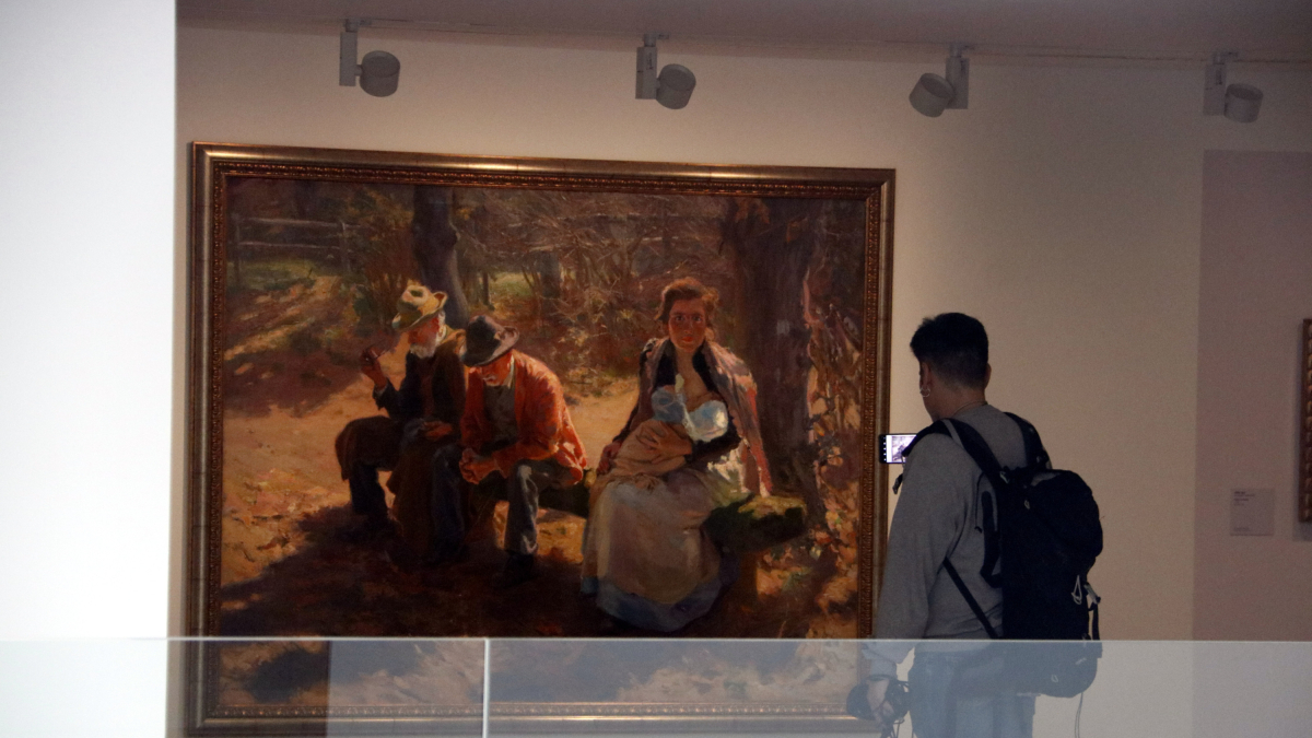 Un quadre de Jaume Morera exposat al nou Museu Morera