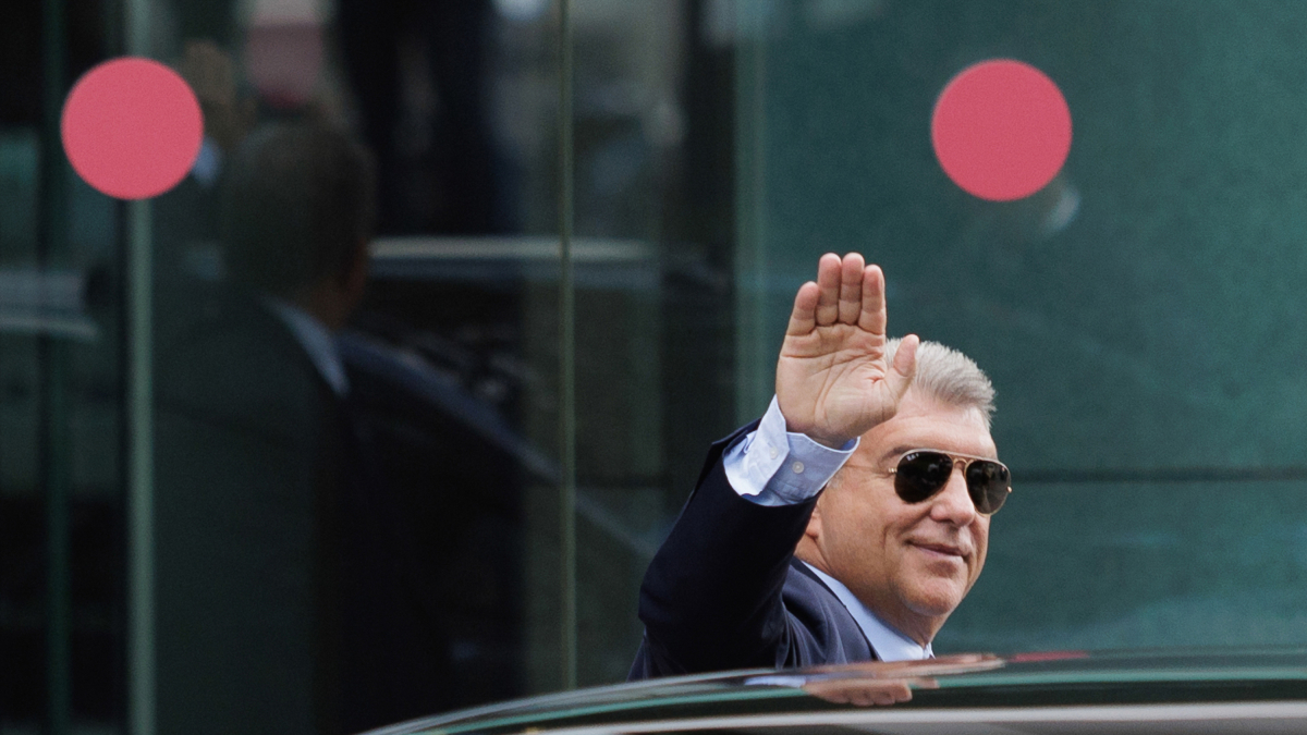 Imagen de archivo del presidente del Barça Joan Laporta. Guillermo Martinez / AFP7 / Europa Press - Archivo