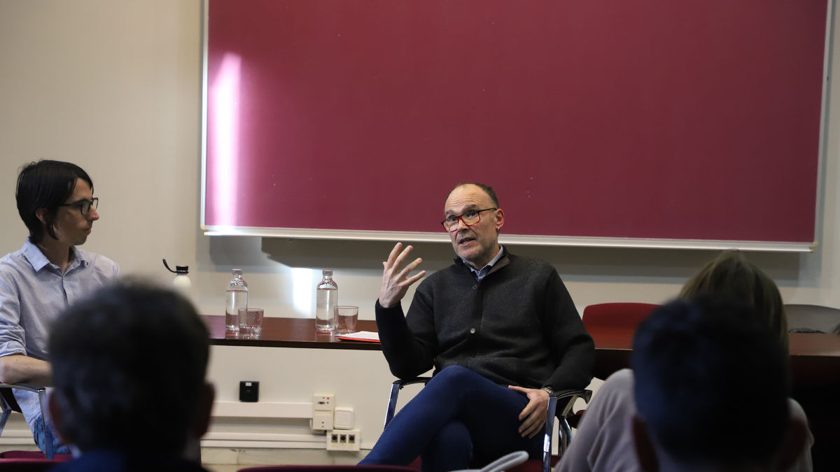 Ramon Ramon, durante un momento de la presentación. - MAGDALENA ALTISENT
