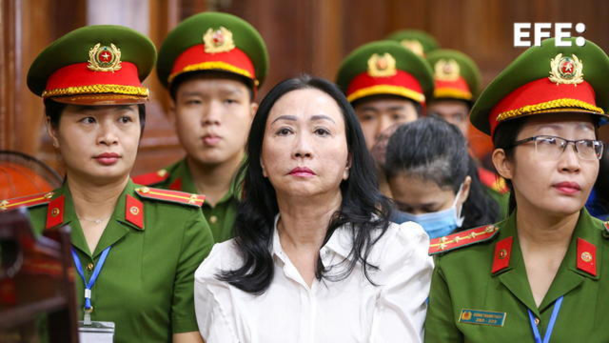 L’empresària Truong My Lan, durant el judici. - EFE