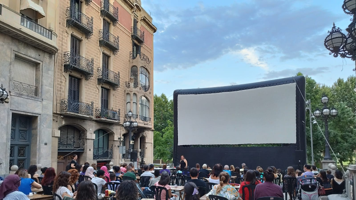 Una de les sessions de l'edició anterior de Cinemón.