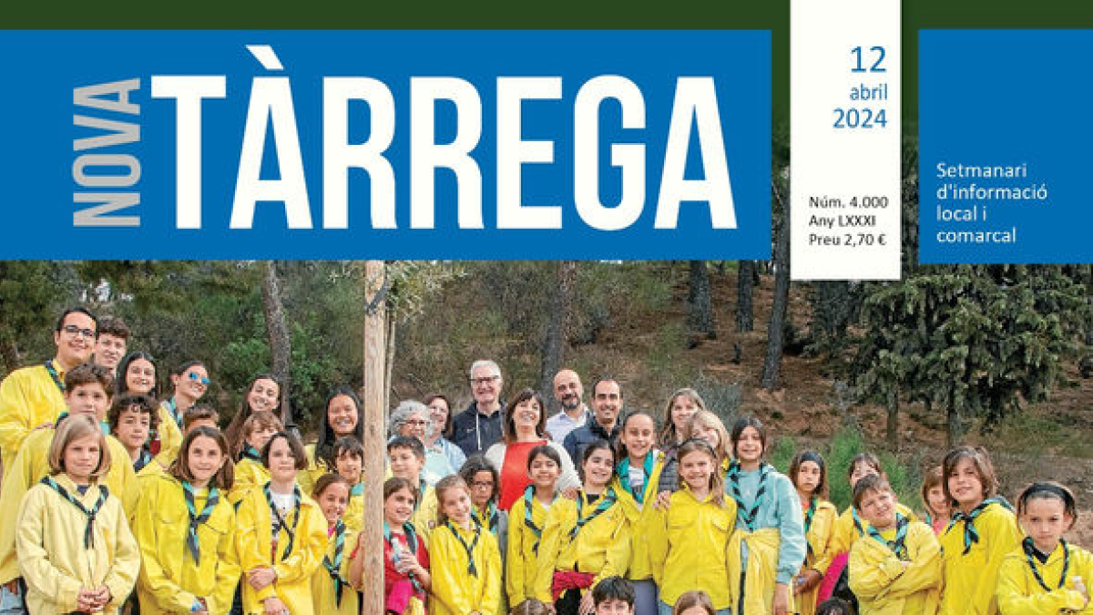 Portada del número 4.000 de ‘Nova Tàrrega’ publicat ahir. - NOVA TÀRREGA