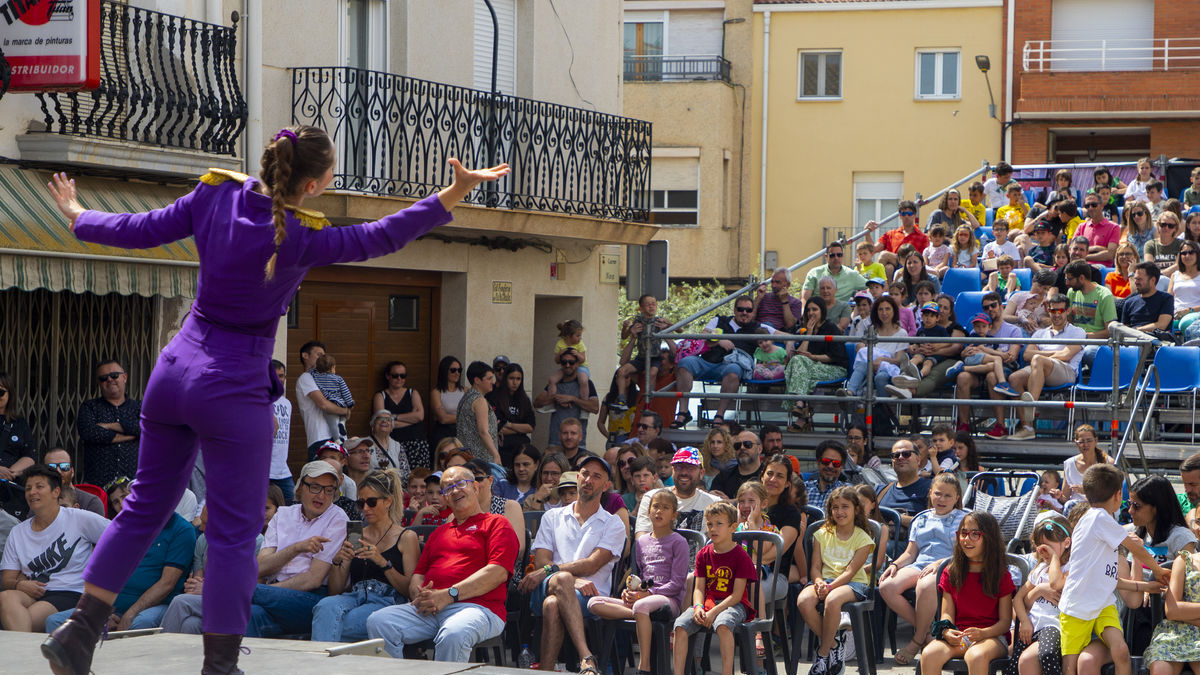 Una obra del festival, l’any passat al carrer Nou d’Alcoletge. - GERARD HOYAS