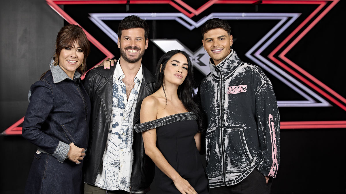 Vanesa Martín, Willy Bárcenas, Lali i Abraham Mateo (d’esq. a dr.). - MEDIASET