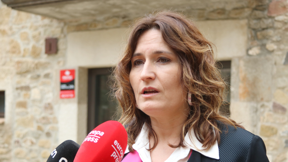 La vicepresidenta del Govern, Laura Vilagrà