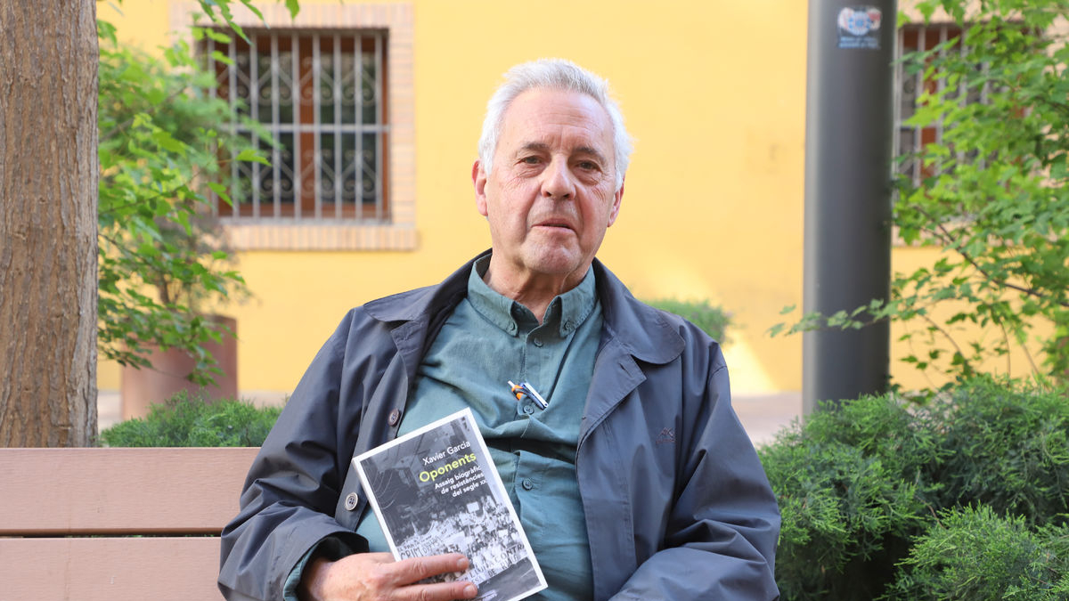 El periodista y escritor Xavier Garcia, autor del libro ‘Oponents’. - MAGDALENA ALTISENT