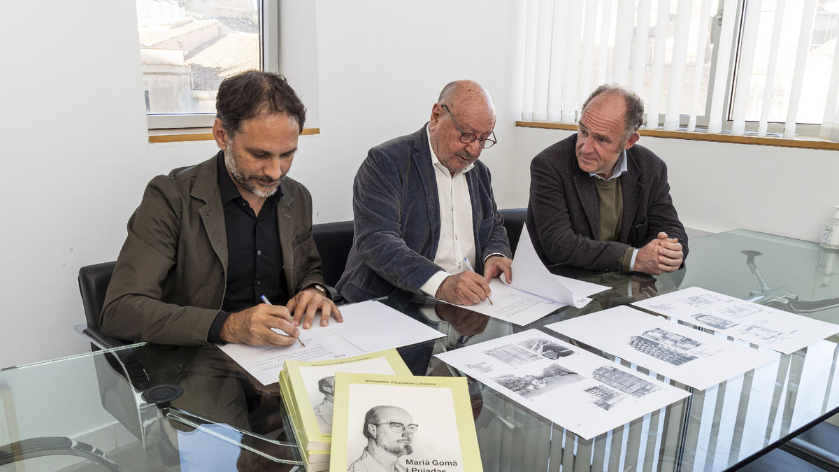 Cesión del archivo profesional de la familia leridana Gomá. - COM360