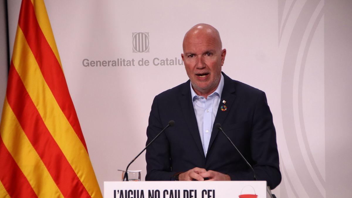 El conseller de Acción Climática, David Mascort. - BLANCA BLAY/ACN
