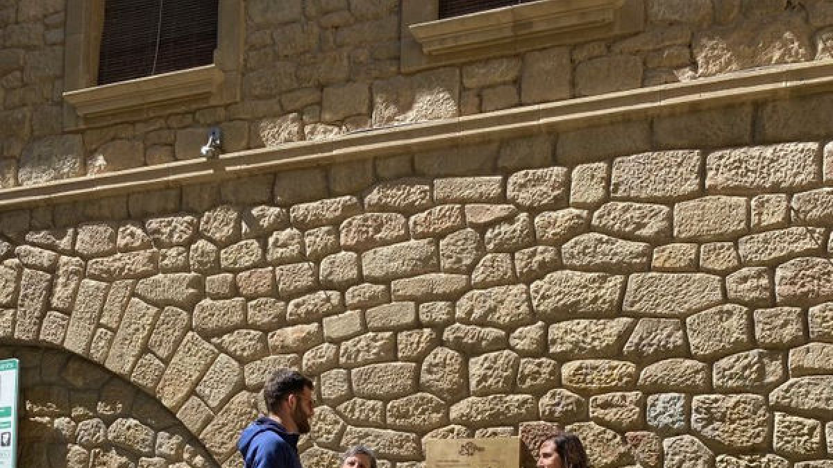 Estrenen el 'Recorregut per la pau' pels carrers de la localitat - A. S.