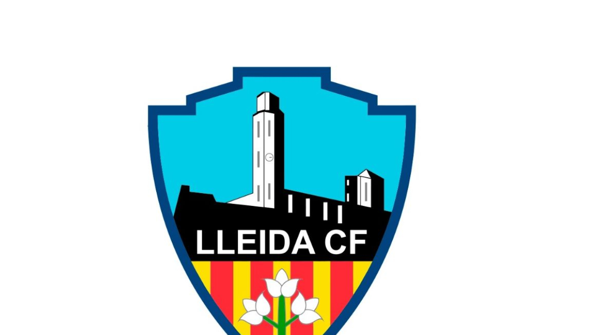 Una simulació de l'escut del Lleida amb el nou nom.