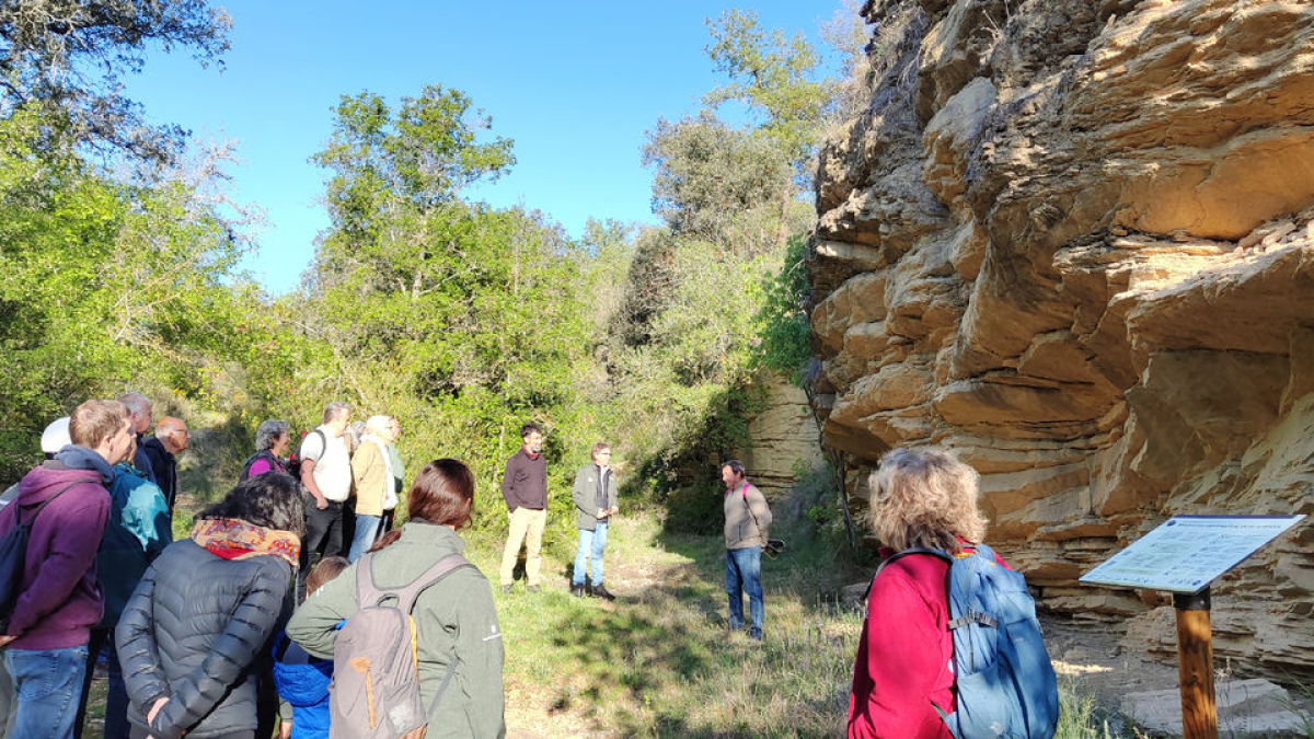 Visita al barranc de la Règola, a la comarca de la Noguera. - G.P.