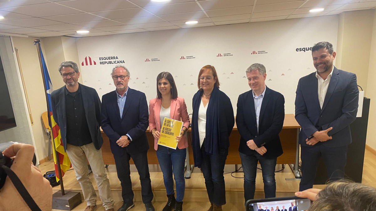 La candidatura d’ERC ha presentat els eixos de la campanya aquest dilluns