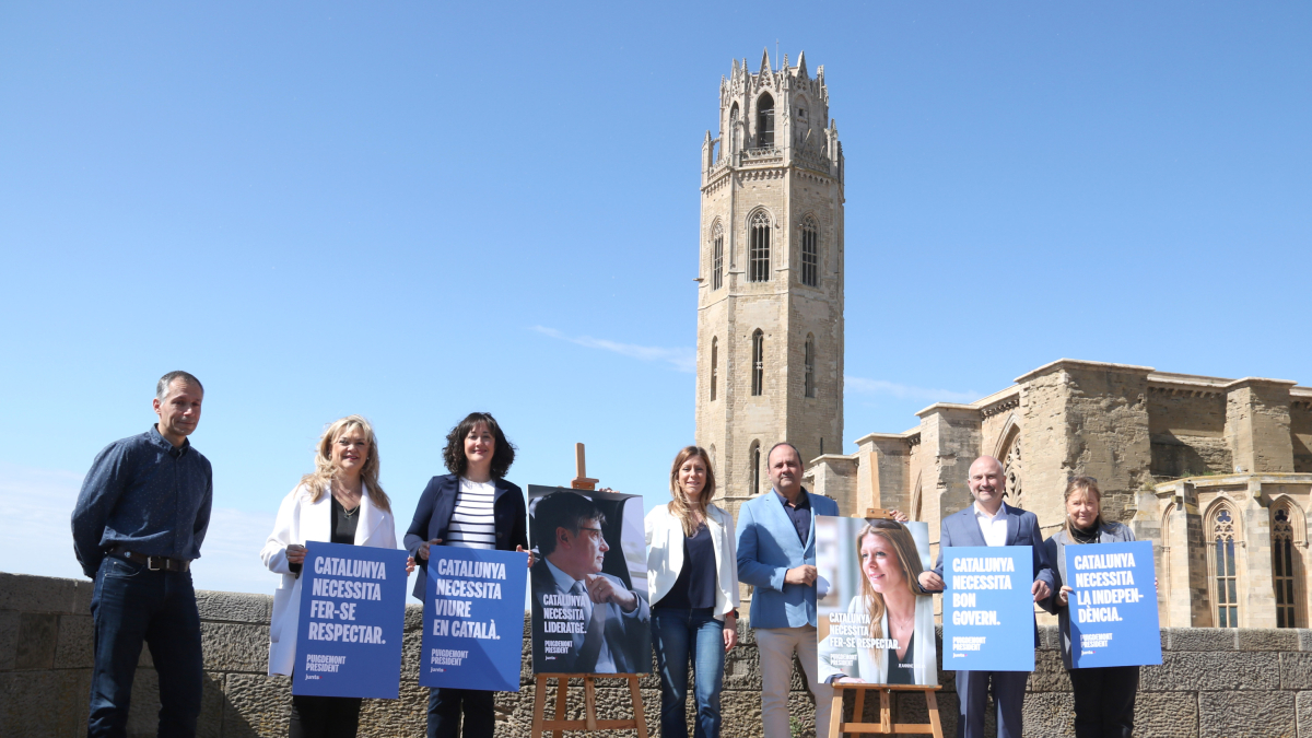 Presentación de la campaña en la Seu Vella de Lleida