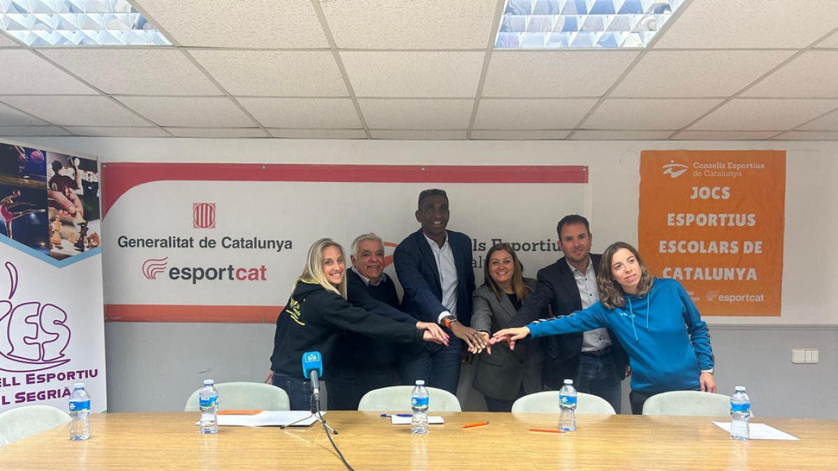 L’acte de presentació va tenir lloc ahir a la Casa de l’Esport a Lleida.