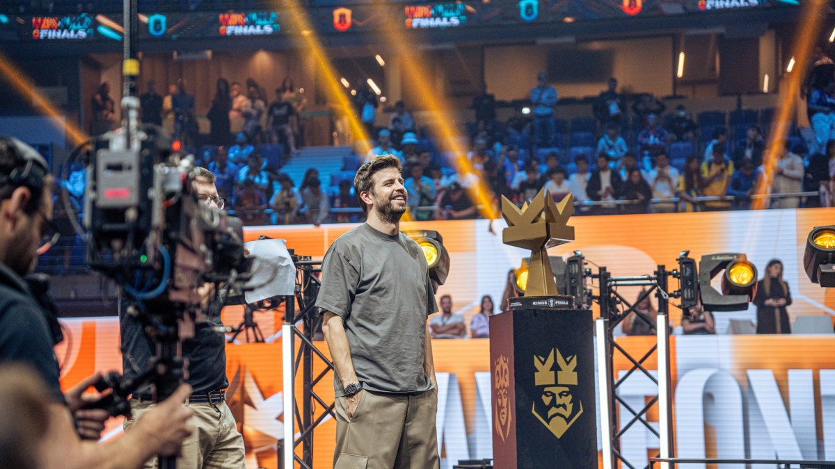 L’exfutbolista Gerard Piqué després de la final de la Kings League 2024,