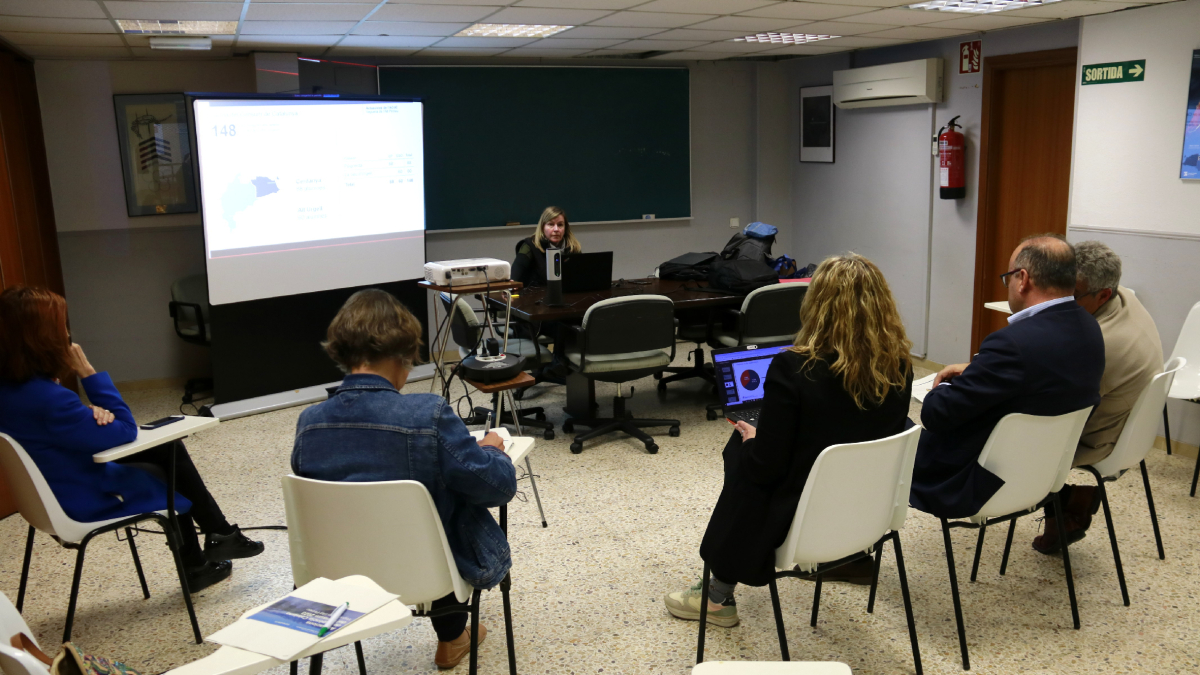 Reunió de l’Agència Catalana de Consum de Lleida.