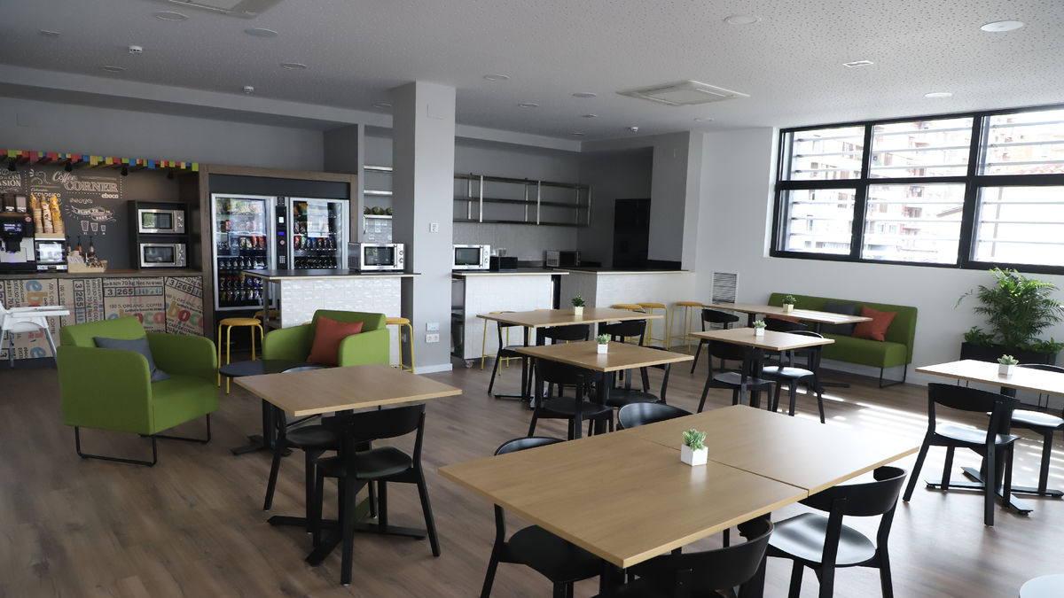 Menjador de la nova seu del Col·legi de Metges. - MAGDALENA ALTISENT