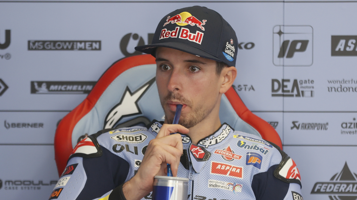 Alex Márquez, antes de comenzar los primeros entrenamientos libres de Moto GP del Gran Premio de España de Motociclismo de 2024, en el Circuito de Jerez - Ángel Nieto.