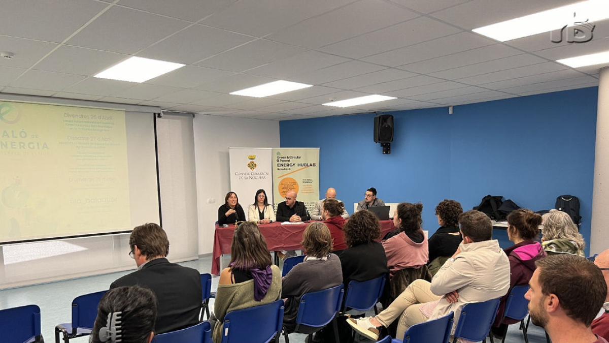 Inauguració ahir del Saló de l’Energia al CEI de Balaguer en el marc de la Fira Q.