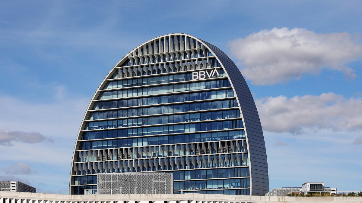 La seu del BBVA a Madrid