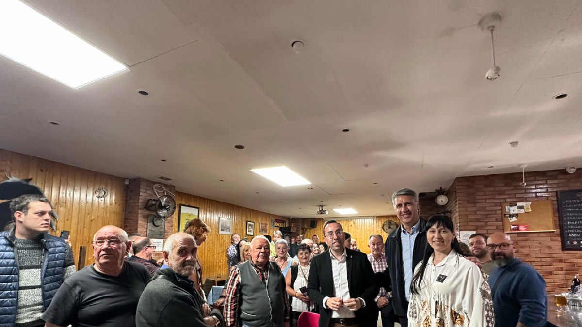 Berenguer va comptar amb el suport de García Albiol i Xavi Palau. - PP LLEIDA